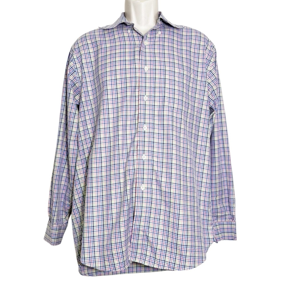 Brooks Brothers Country Club Button‎ Down Dress Shirt size M